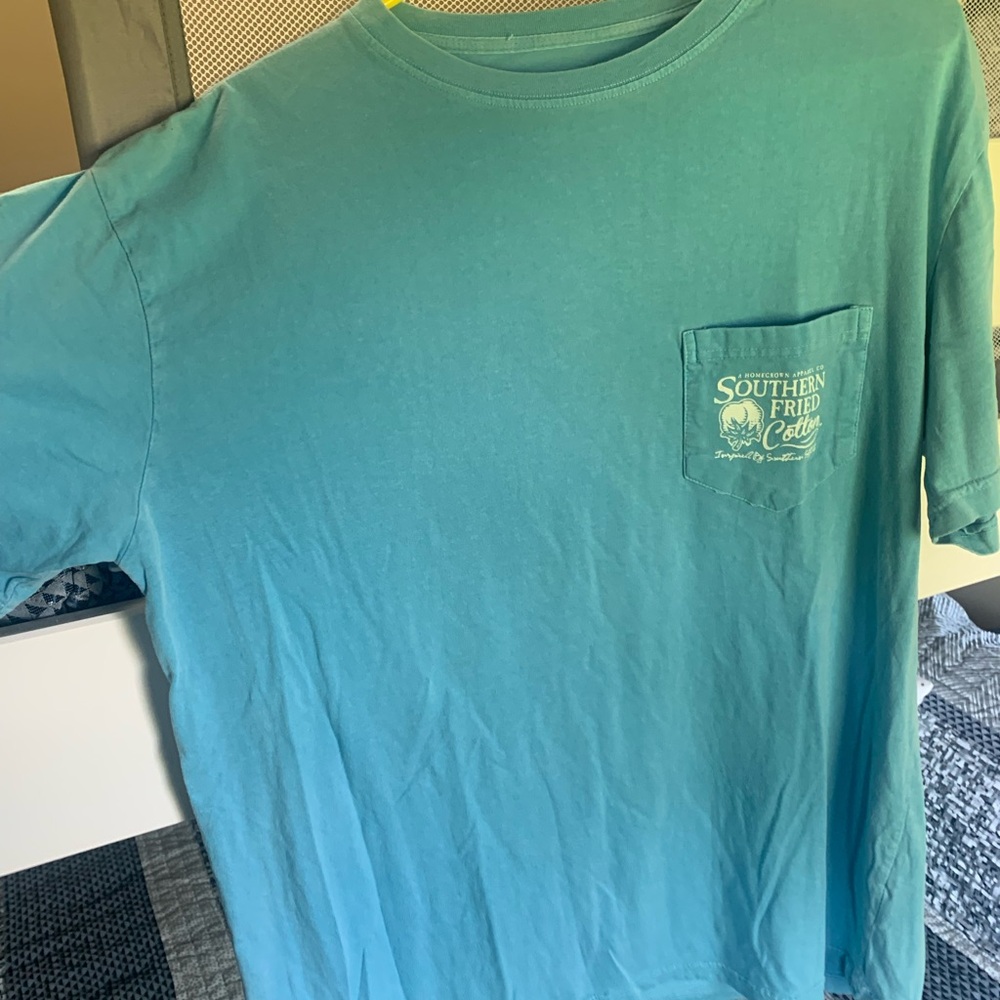 Southern Fried Cotton Blue T-Shirt